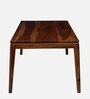 Rayven Sheesham Wood Coffee Table In Walnut Finish
