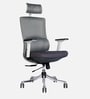 Razor Breathable Mesh Ergonomic Chair in White & Grey Colour