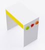 Razzmatazz Kids Study Table in White Colour