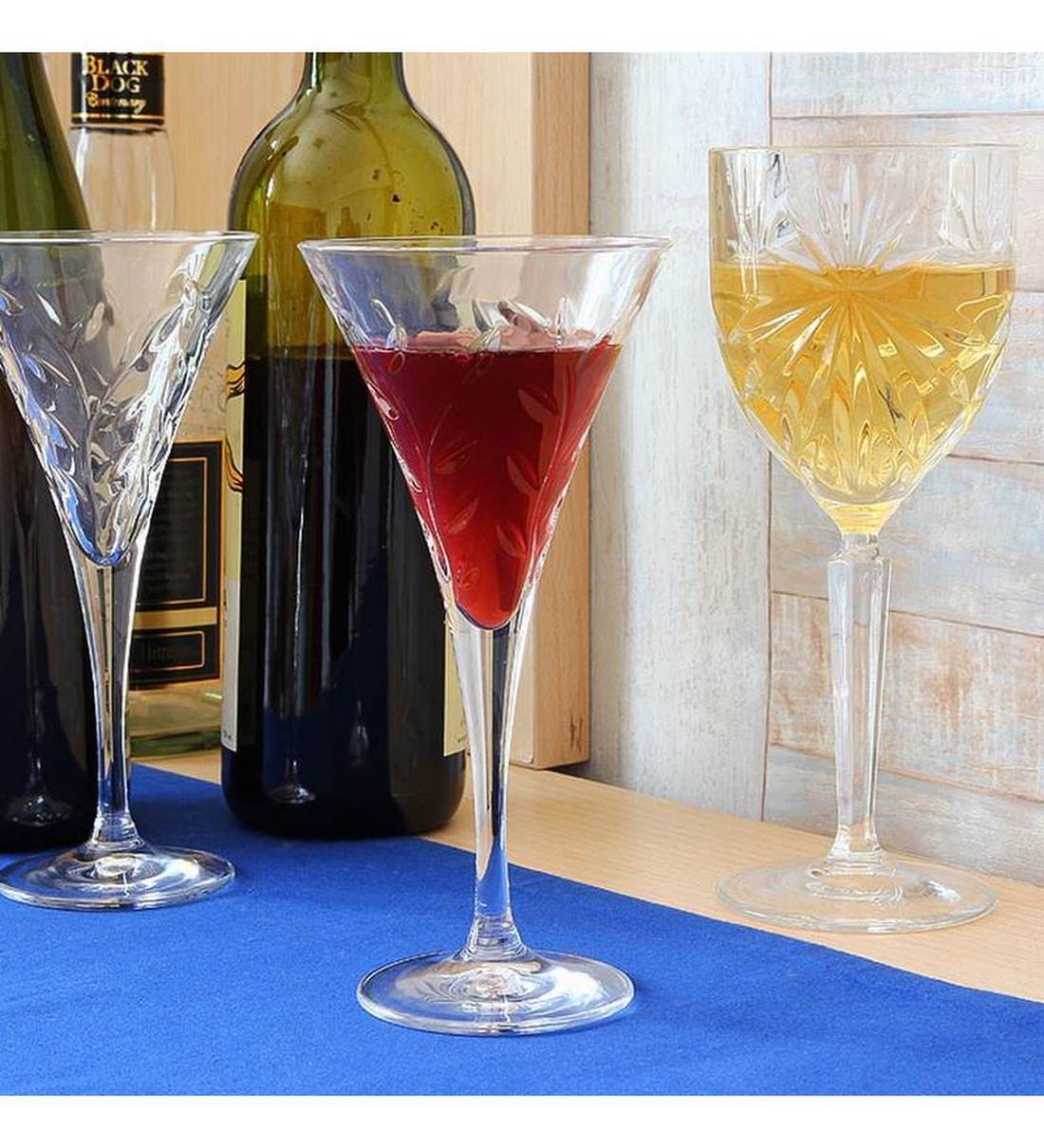 Buy Laurus Wine Glass With Long Stem Set Of 6 Pieces By Rcr Online