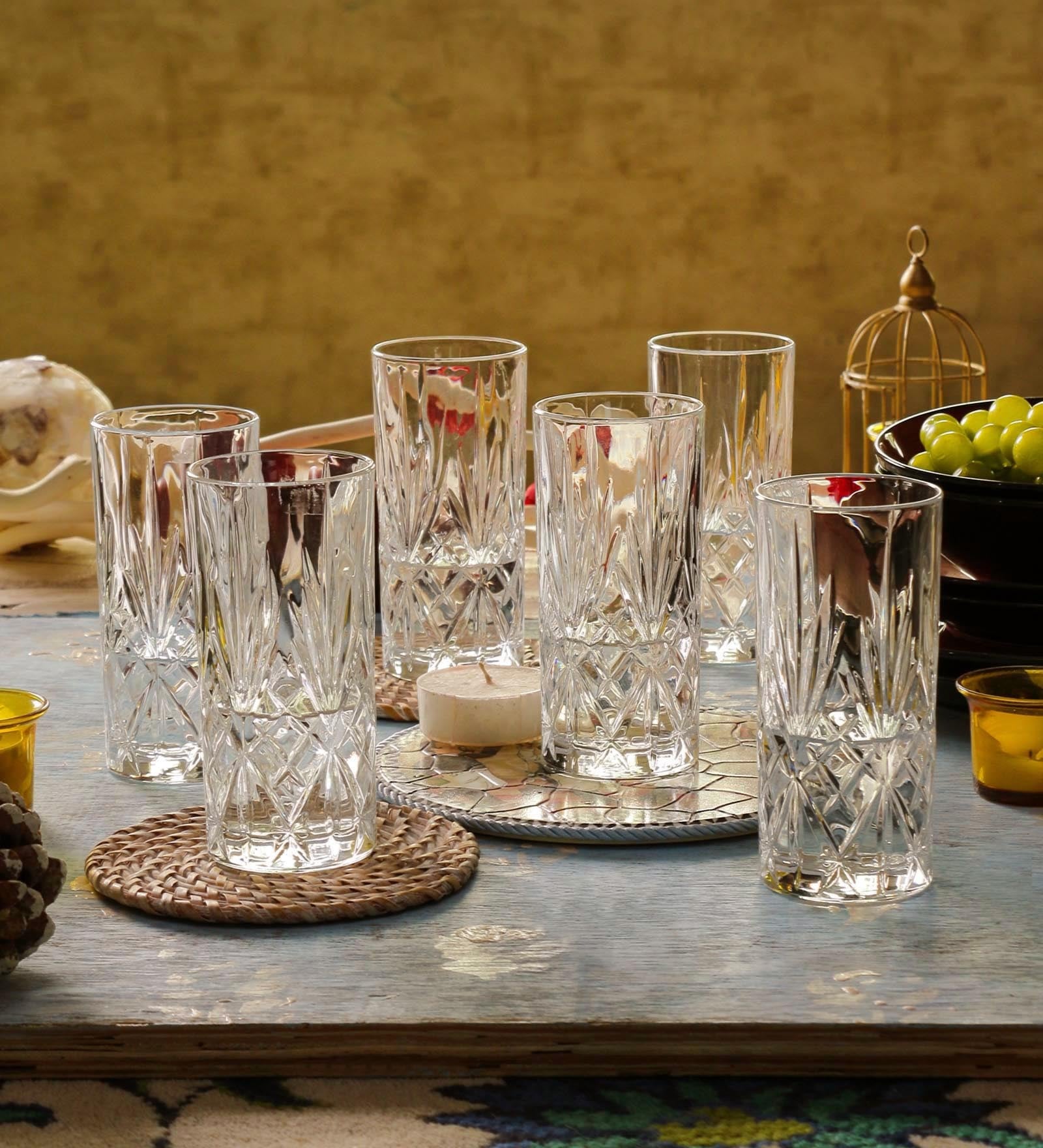 RCR Melodia Crystal Glass 300 ML Hi Ball Tumbler
