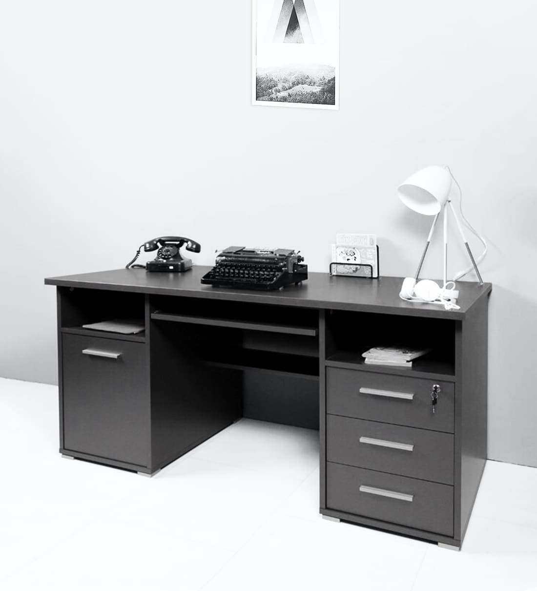 grey colour study table