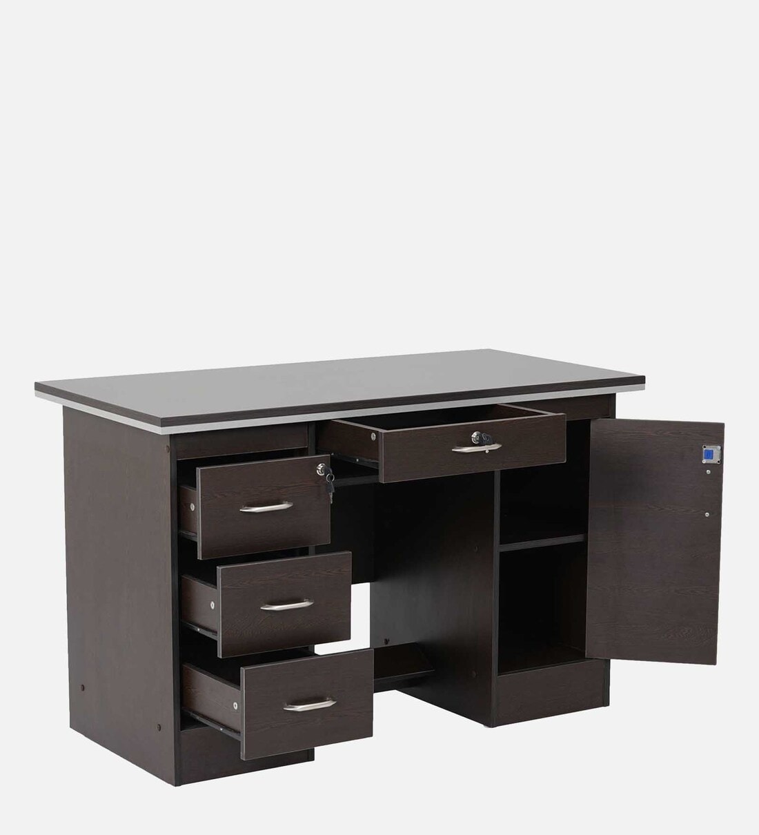 Nilkamal Recardo Office Table (New Wenge)