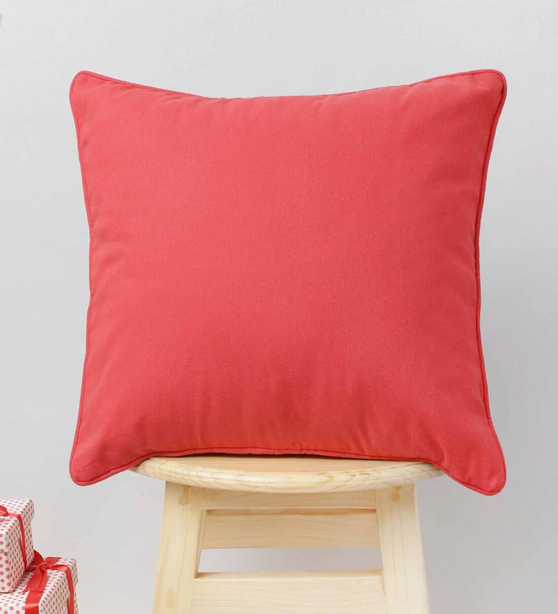 cherry red cushions