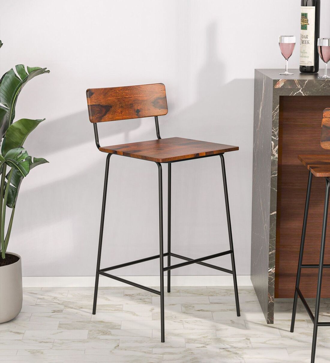 Pepperfry bar outlet chairs