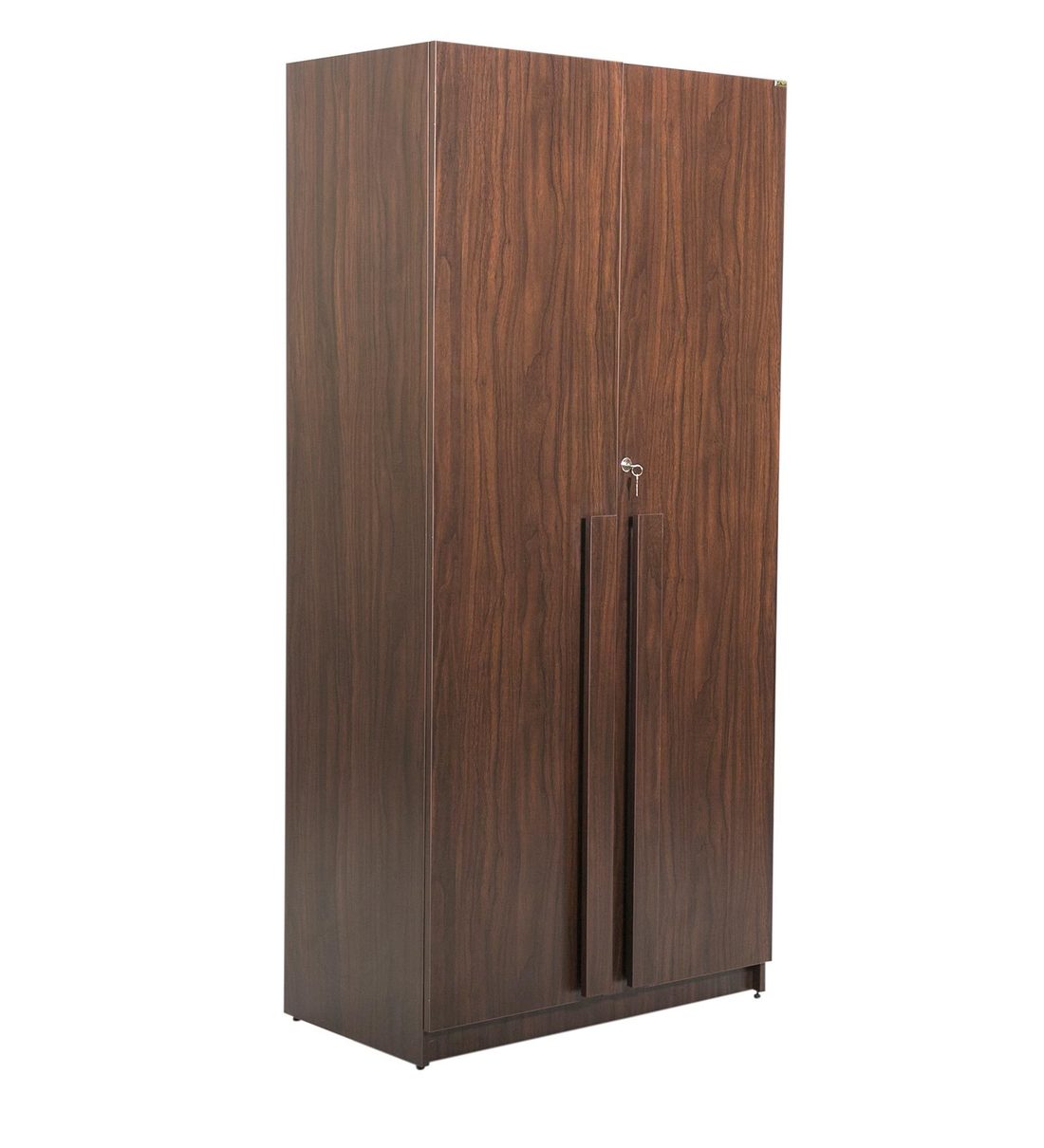 Buy Regal 2 Door Wardrobe in Walnut Suede Finish by Trevi Furniture