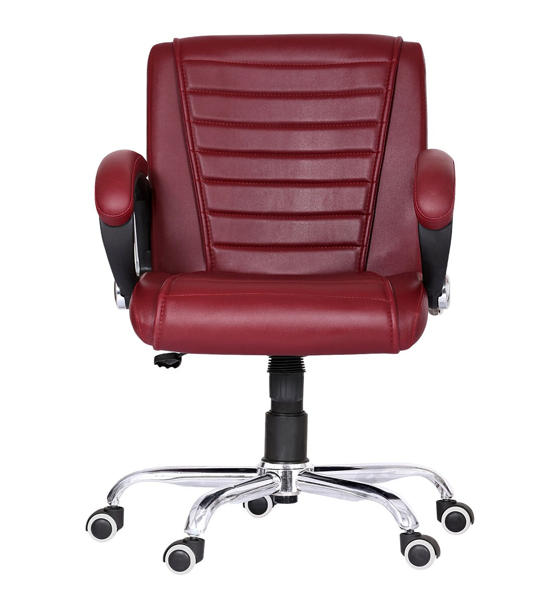 Buy Regal Mid Back Executive Chair in Cherry Colour at 20% OFF by