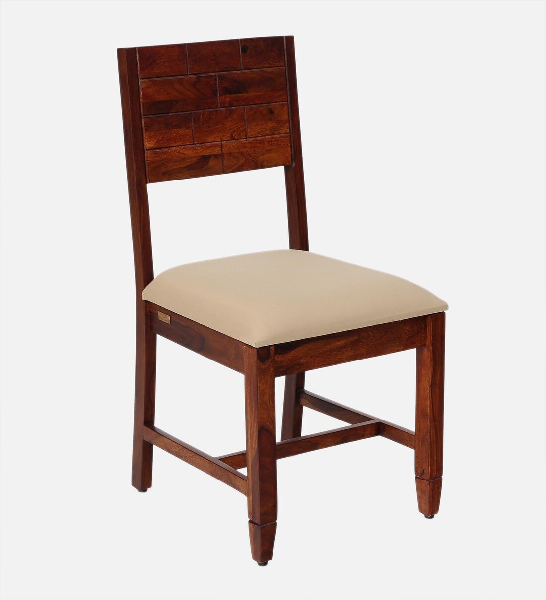 Buy Rezzan Sheesham Wood 4 Seater Dining Set In Honey Oak Finish Online