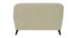 Rebecca Velvet 2 Seater Sofa in Beige Colour