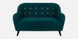 Rebecca Velvet 2 Seater Sofa in Green Colour