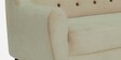 Rebecca Velvet 3 Seater Sofa in Beige Colour