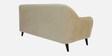 Rebecca Velvet 3 Seater Sofa in Beige Colour