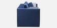 Regenta Velvet Fabric 3 Seater Sofa in Royal Blue Color