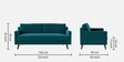 Reiti Velvet 2 Seater Sofa in Teal Blue Colour