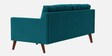 Reiti Velvet 2 Seater Sofa in Teal Blue Colour