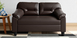 Rejoice Fabric 2 Seater Sofa In Coffee Brown Colour