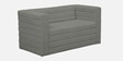 Remona Boucle Fabric 2 Seater Sofa in  Grey Colour