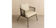 Rena Wicker 2+1 Seater Sofa with Table In Beige Colour