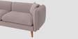 Reva Fabric 2 Seater Sofa in Almond Beige Colour