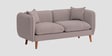 Reva Fabric 2 Seater Sofa in Almond Beige Colour