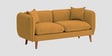 Reva Fabric 2 Seater Sofa in Corn Yellow Colour