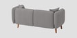 Reva Fabric 2 Seater Sofa in Silver Grey Colour