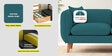 Reva Fabric 3 Seater Sofa in Hazel Beige Colour