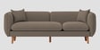 Reva Fabric 3 Seater Sofa in Hazel Beige Colour