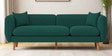 Reva Fabric 3 Seater Sofa in Sage Green Colour