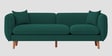 Reva Fabric 3 Seater Sofa in Sage Green Colour