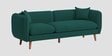 Reva Fabric 3 Seater Sofa in Sage Green Colour