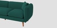 Reva Fabric 3 Seater Sofa in Sage Green Colour