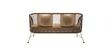 Reva Wicker 2+1 Seater Sofa with Table In Beige Colour
