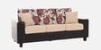 Revive Fabric 3 Seater Sofa in Brown Color