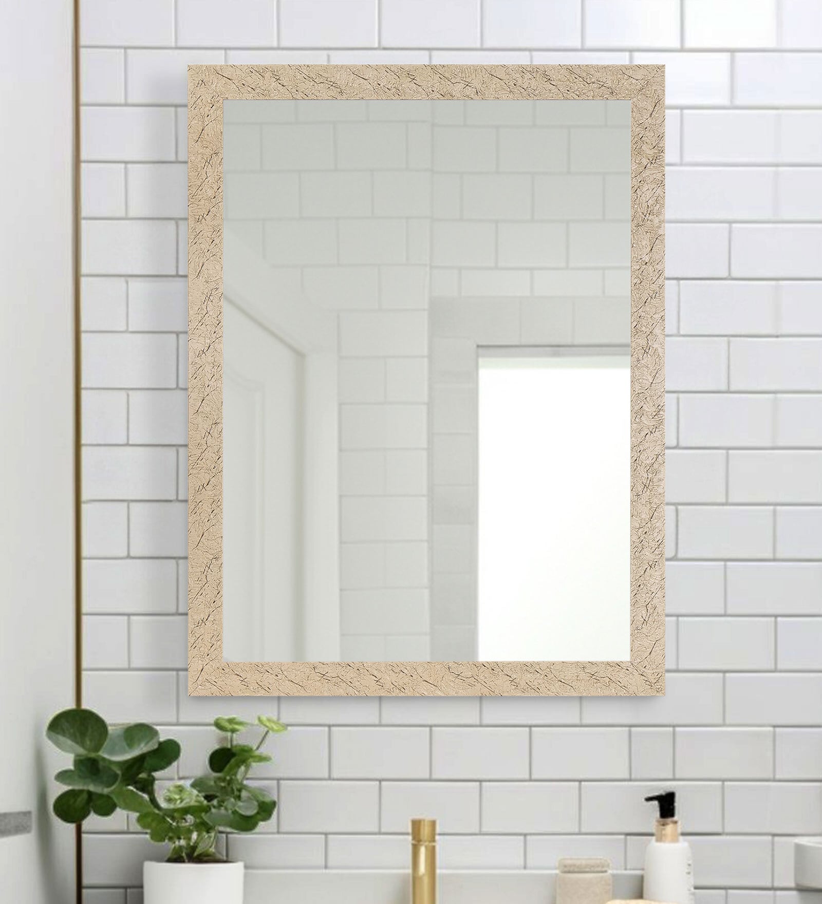 Rectangle (24X30) Yellow  Wall  Mirrors