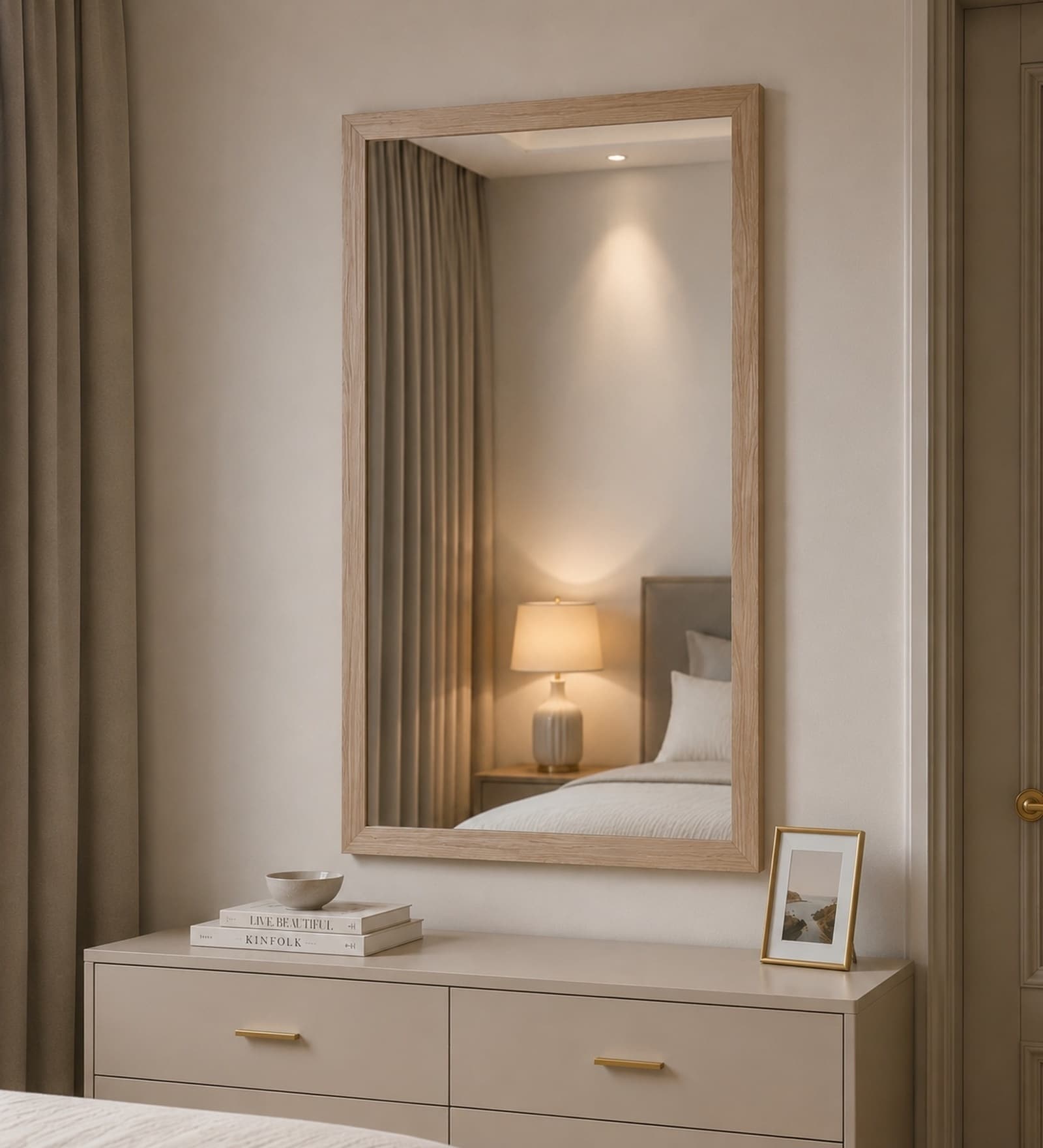 Rectangle (24X48) Yellow  Wall  Mirrors