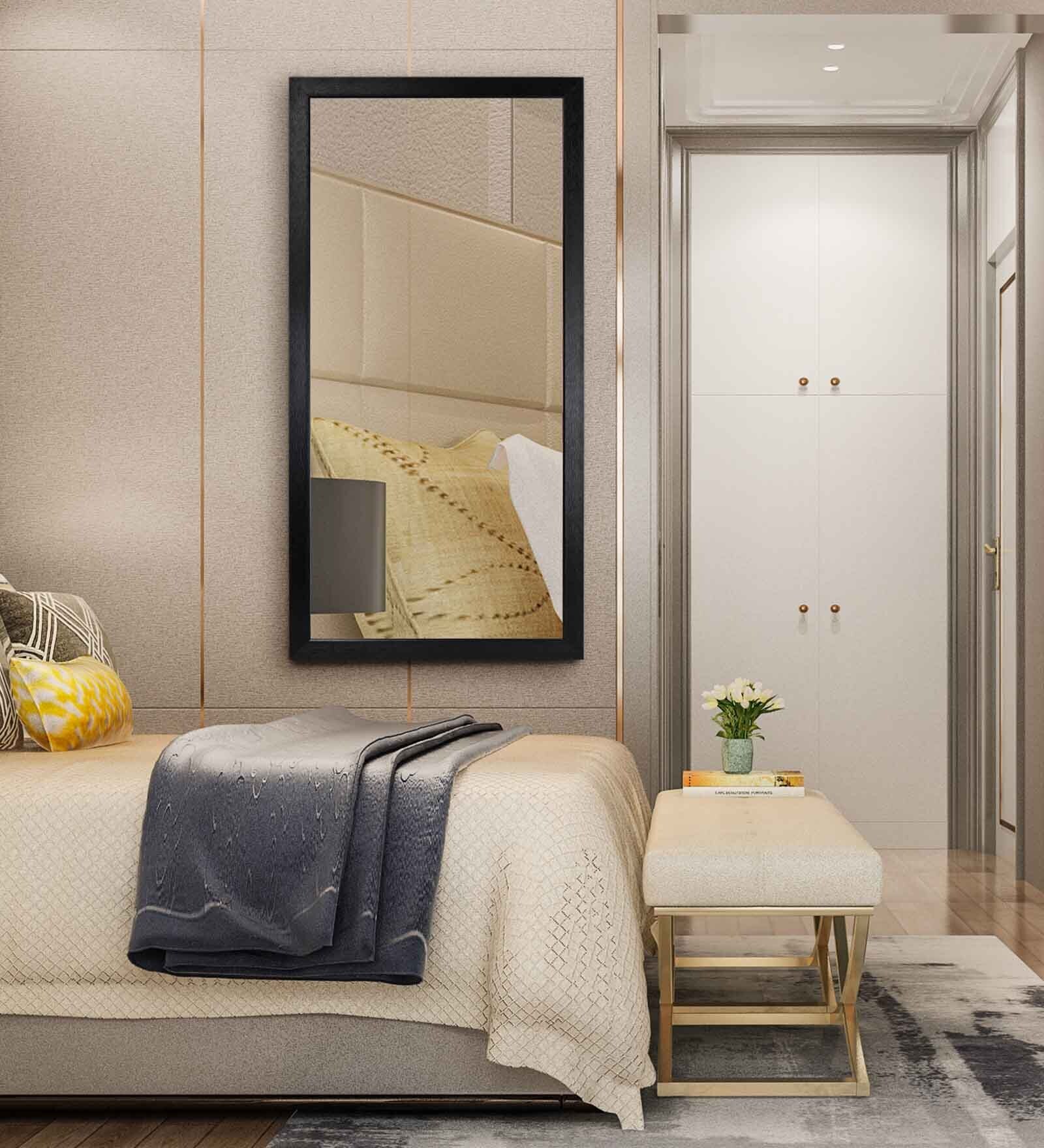 Buy Rectangle (24X60) Black Wall Mirrors at 10% OFF by K K Glass ...