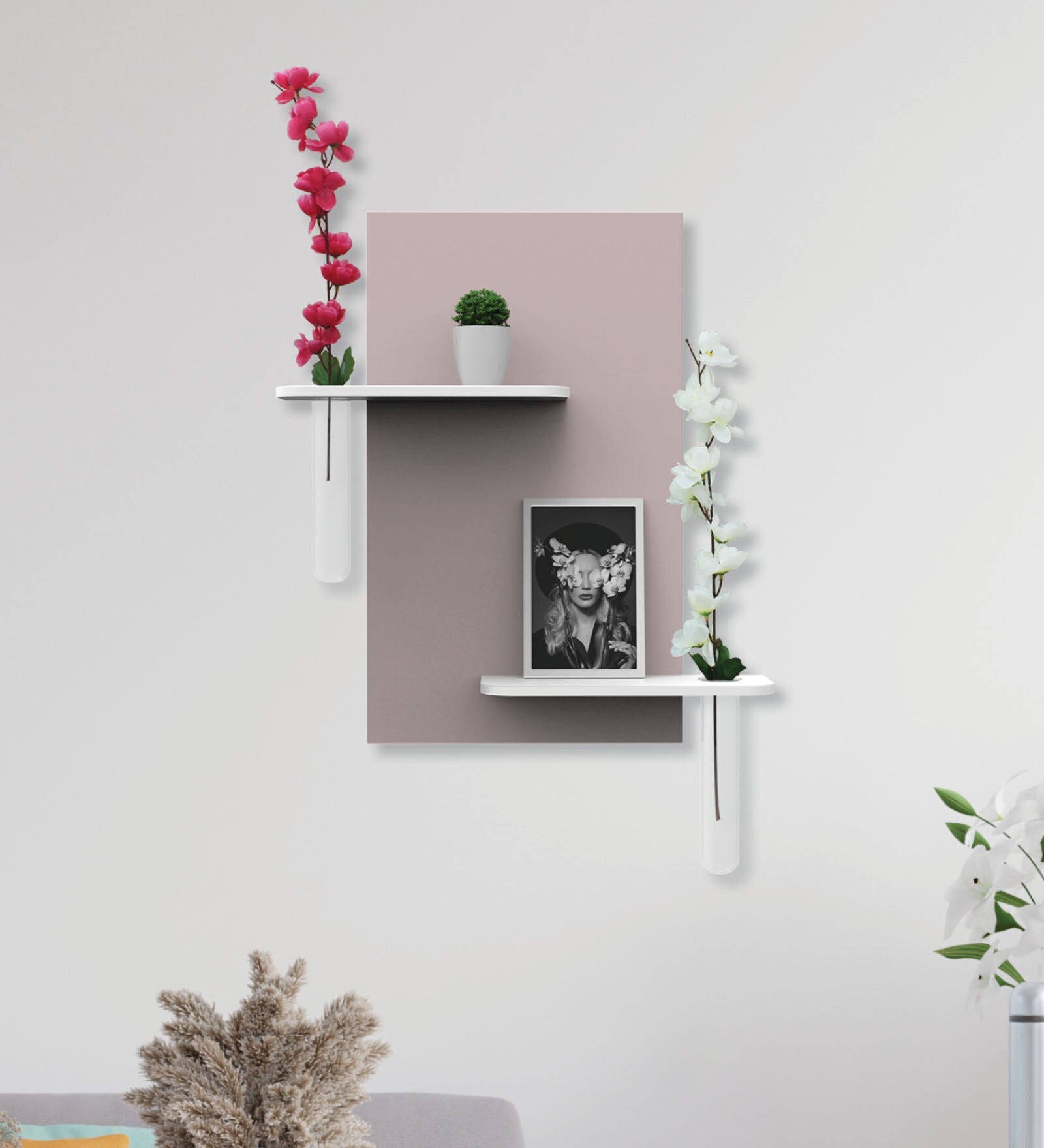 Rectangle Floating Wall Shelve
