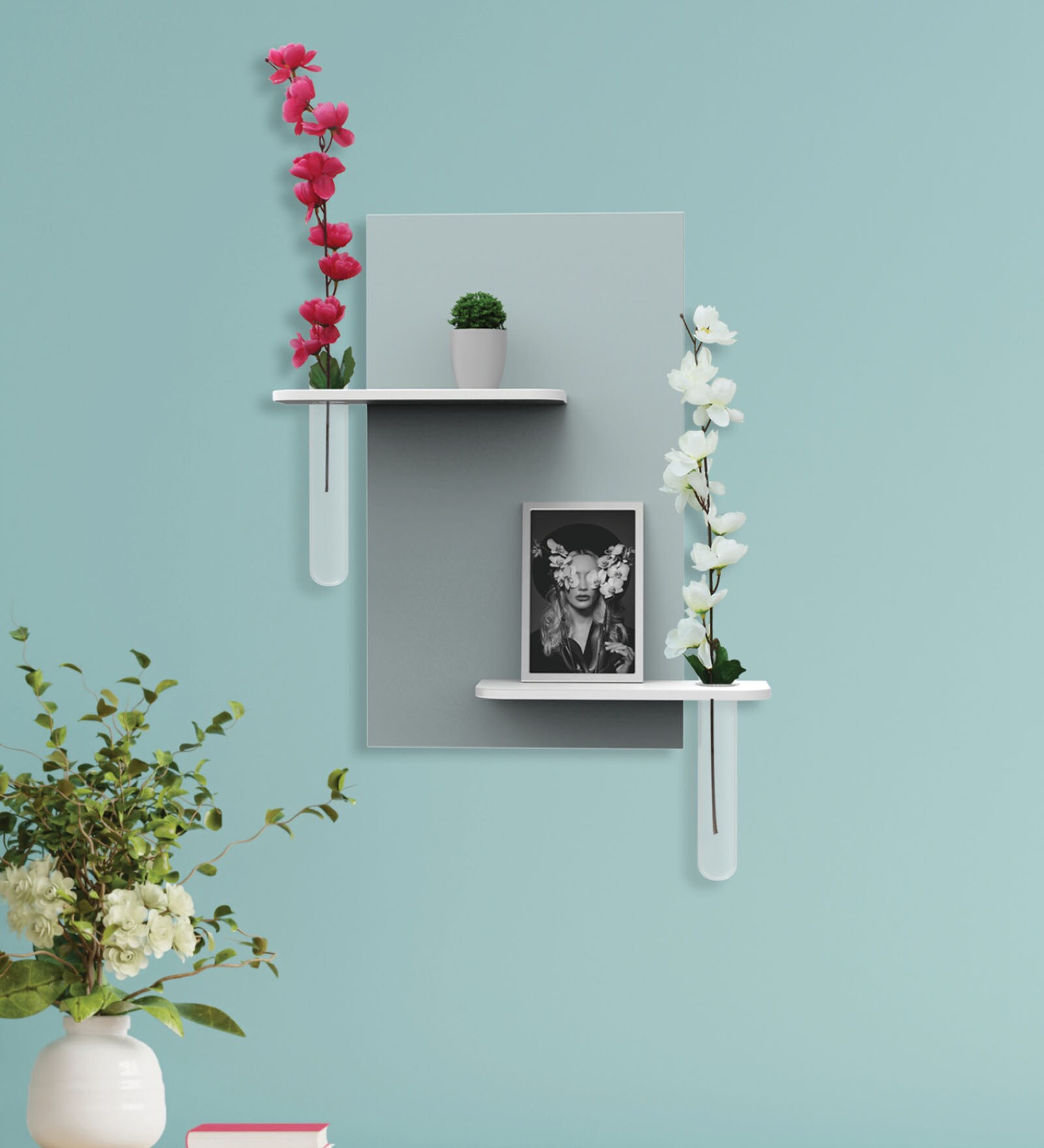 Rectangle Floating Wall Shelve