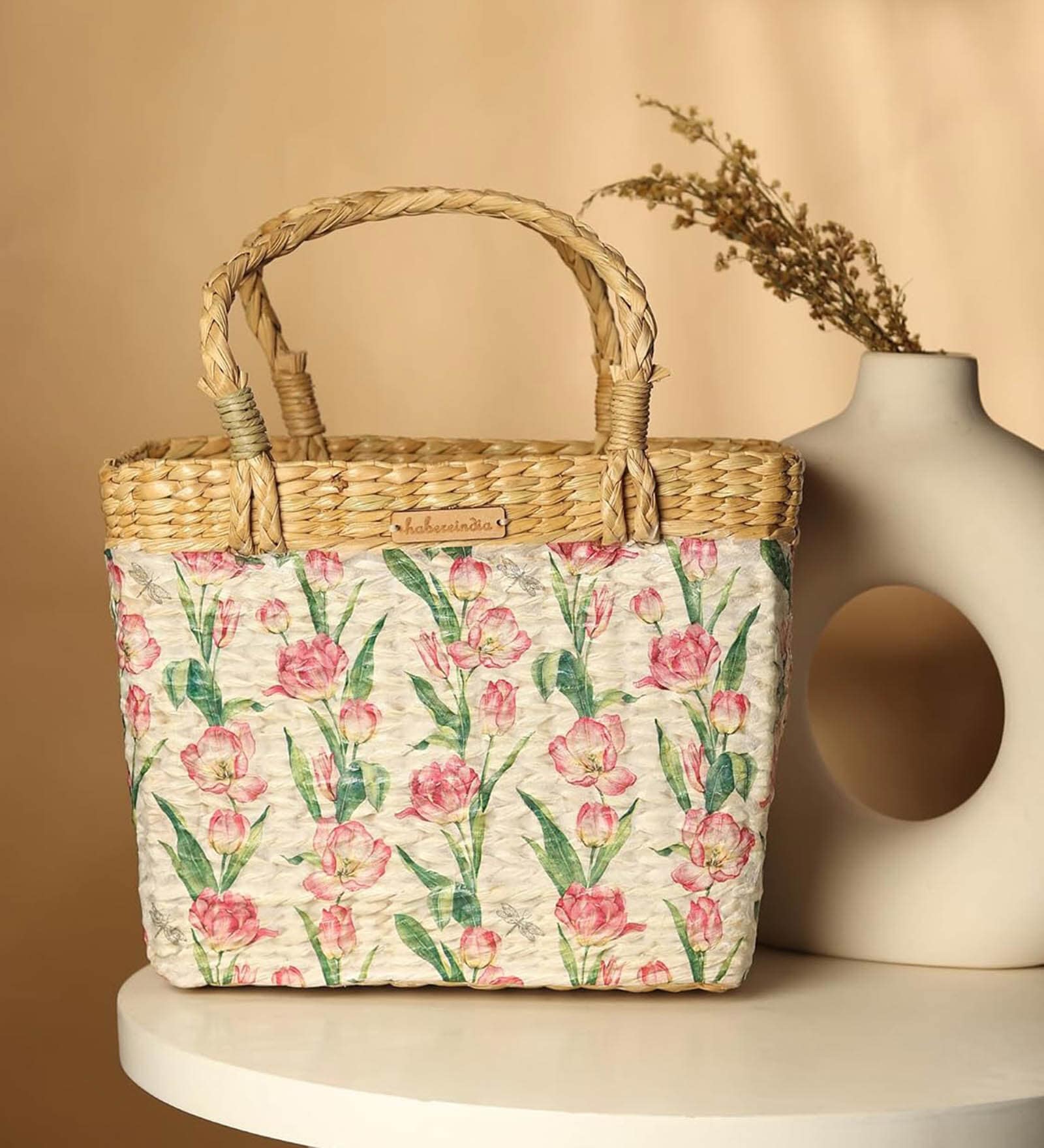 Rectangle Wicker Baskets | Lunch Basket | Picnic Baskets | Cane Or Jute Basket For Gifting