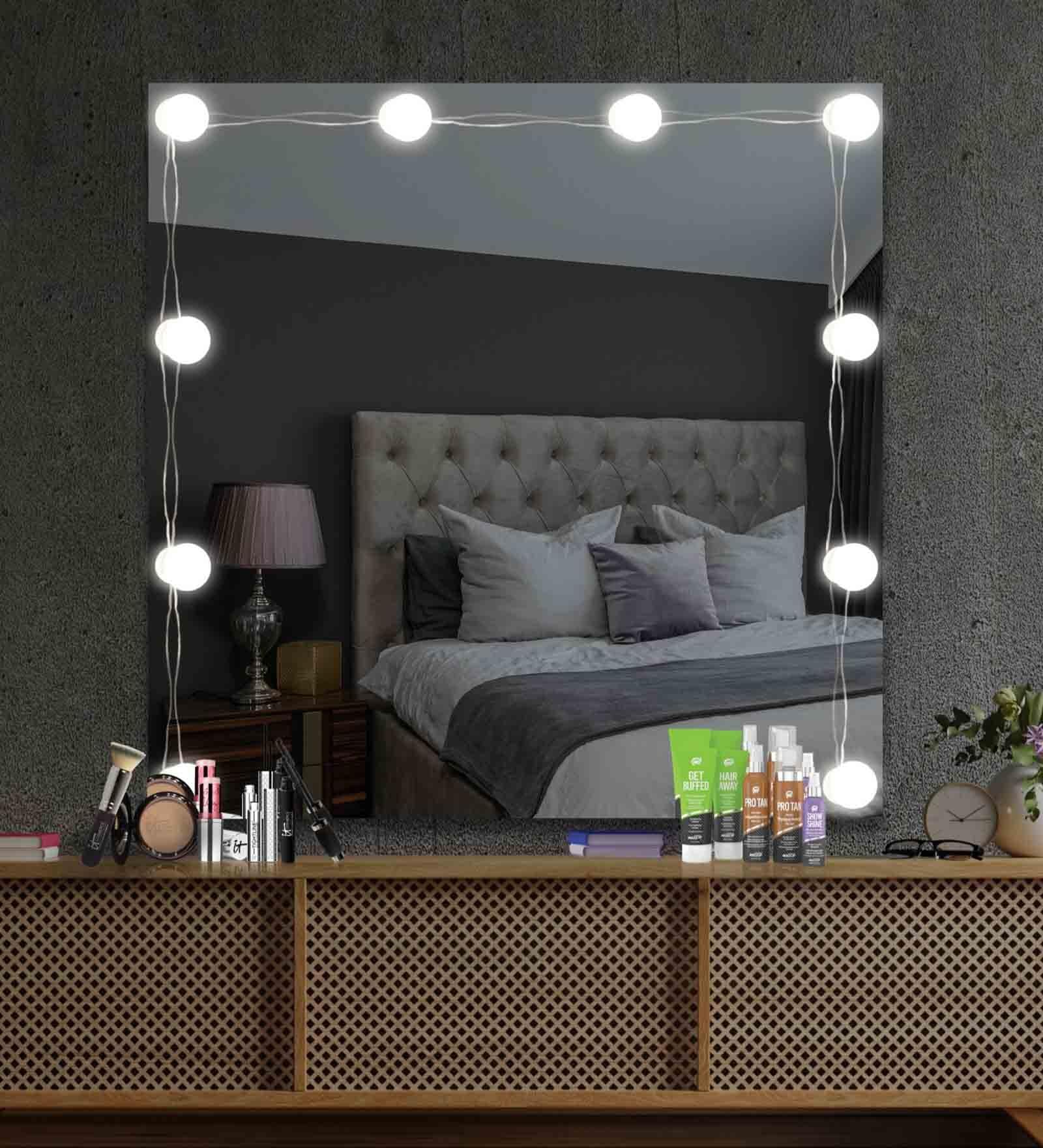 Buy Rectangular Led Makeup Vanity Mirror 30 X 30 Inch at 22% OFF by 