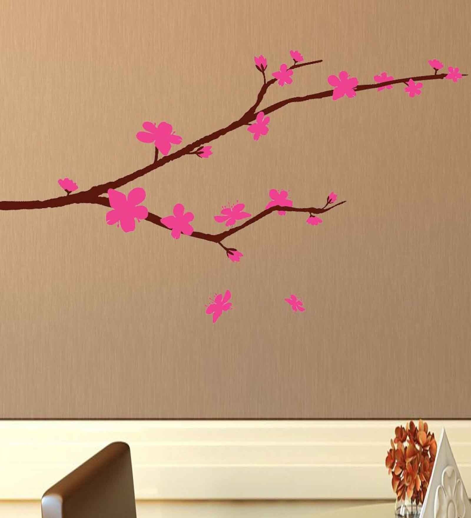 Red, Green Vinyl Christmas Bells Wall Sticker