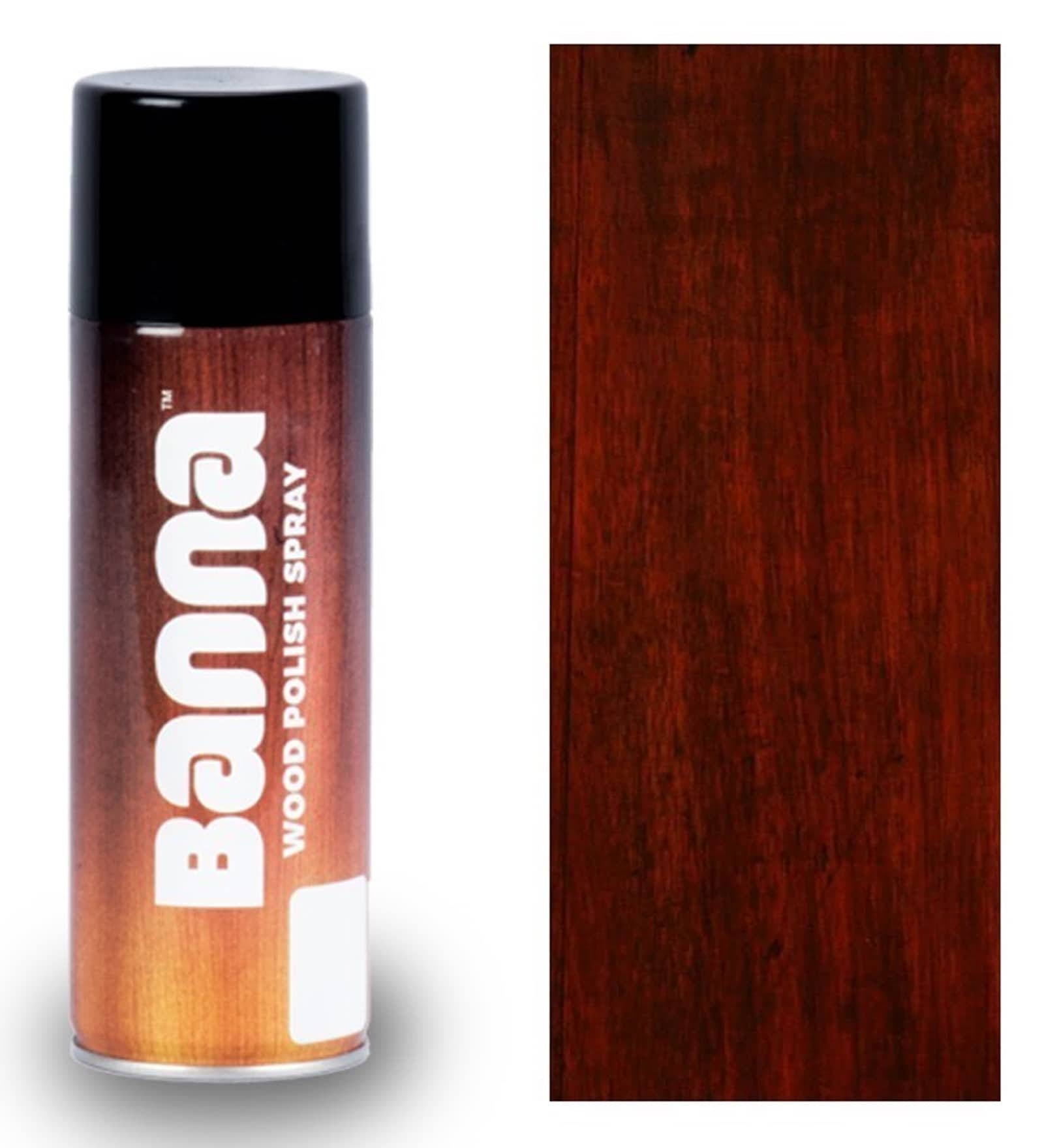 Red Brown 440ml Wood Polish Spray