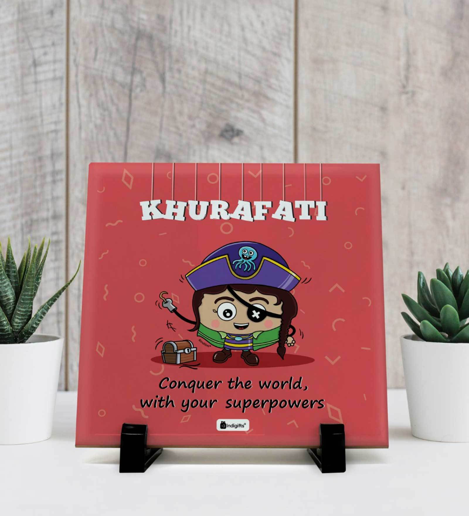 Buy Red Ceramic Decorative Tile at 64 OFF by Indigifts Pepperfry