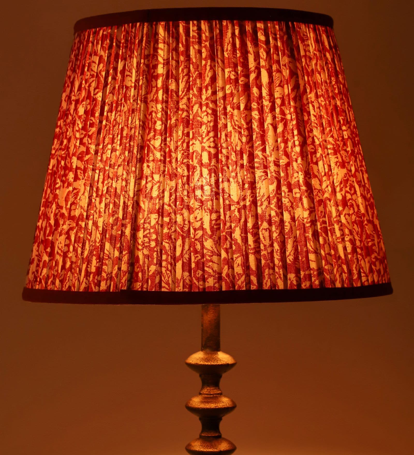 Imperial Affair 30cm Empire Cotton  Lampshade (Red)