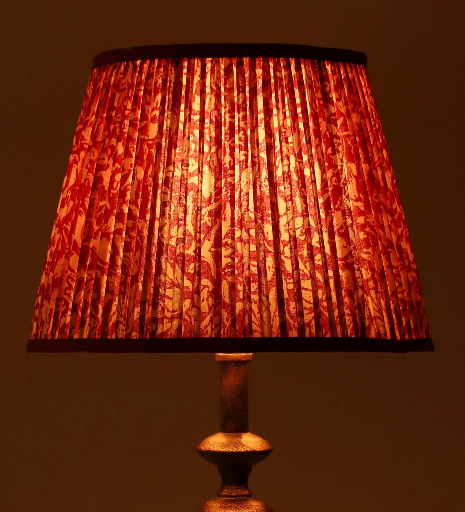 Imperial Affair 20cm Empire Cotton  Lampshade (Red)