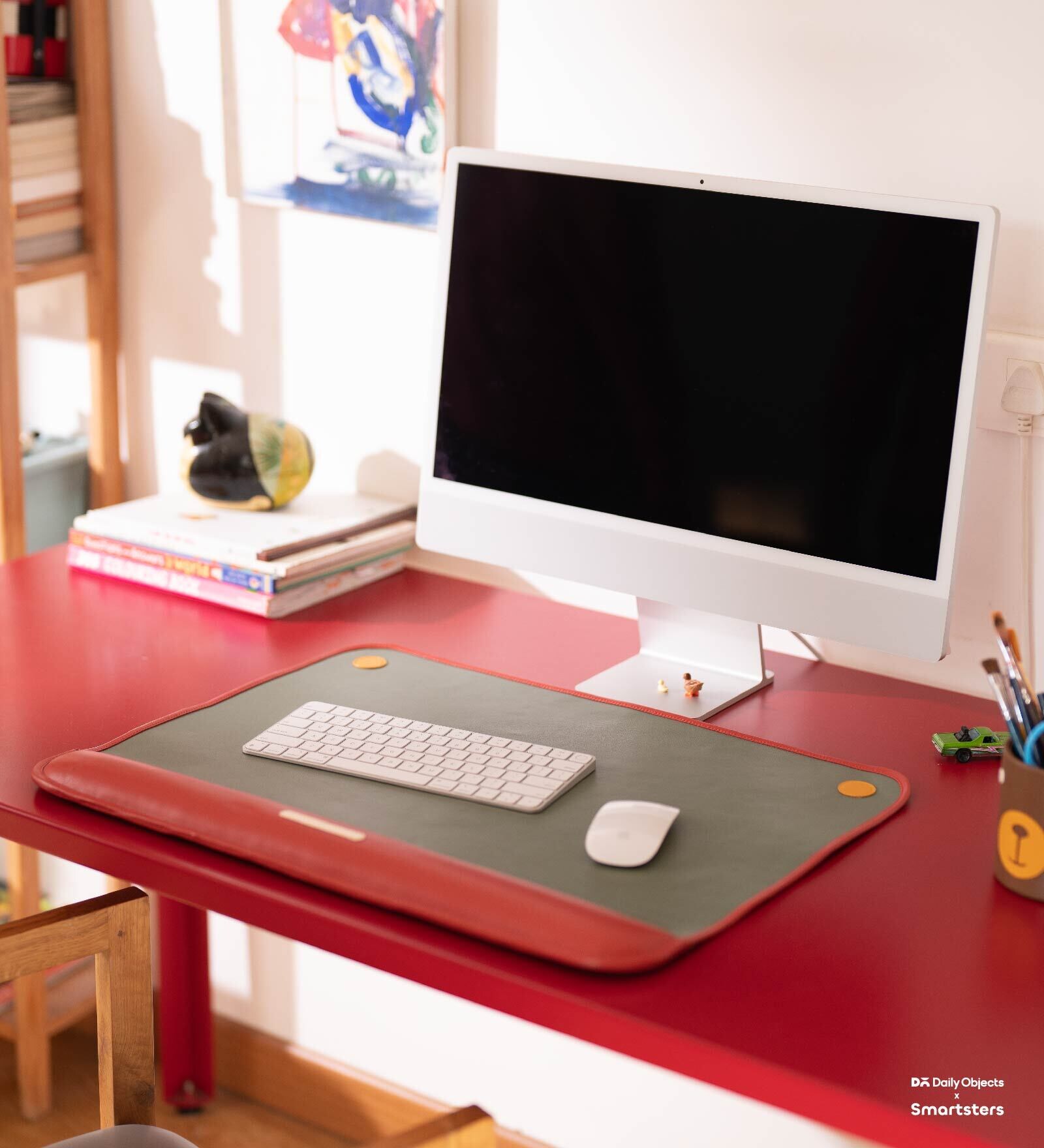 Buy Red Ellie Leatherette Table Mat by Smartsters at 44 OFF by