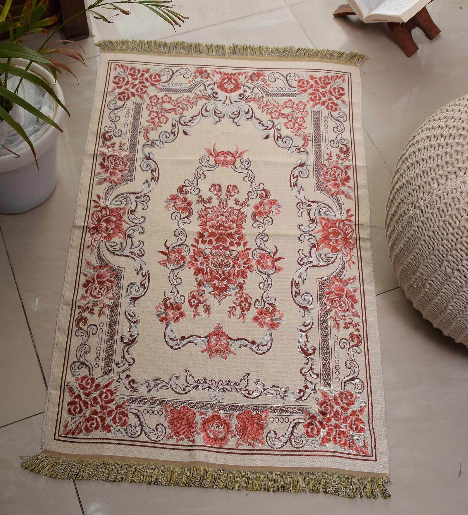 Buy Red Polycotton 26X47 Inch Prayer Mat by Avira Home at 51% OFF by ...