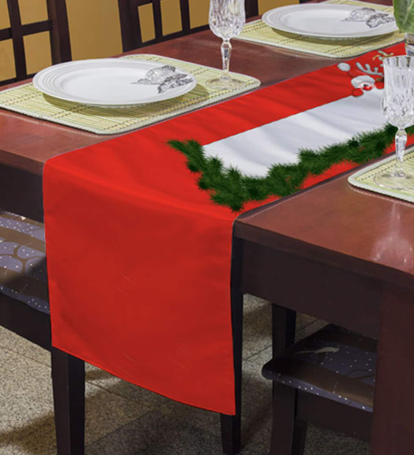 Buy Sierra 13x72 Red Polyester Table Runner At 32 Off By Right