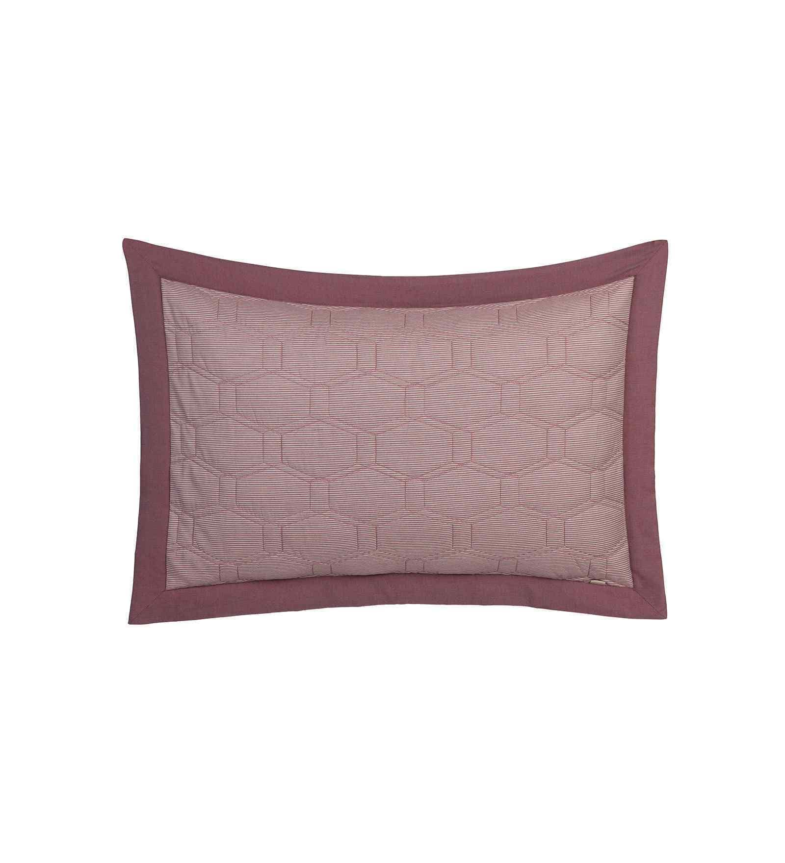 Red Solid 300 TC Cotton 2 Pillow Sham Set